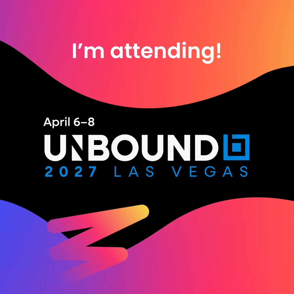 I’m attending Unbound 2027, April 6–8 in Las Vegas.